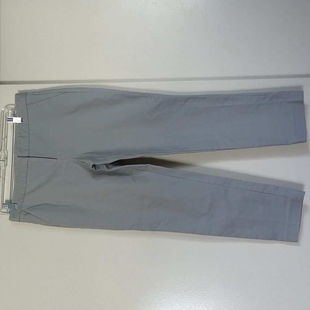 Vince Camuto Chino Gray Slim Ankle Pants Mid Rise Size 8